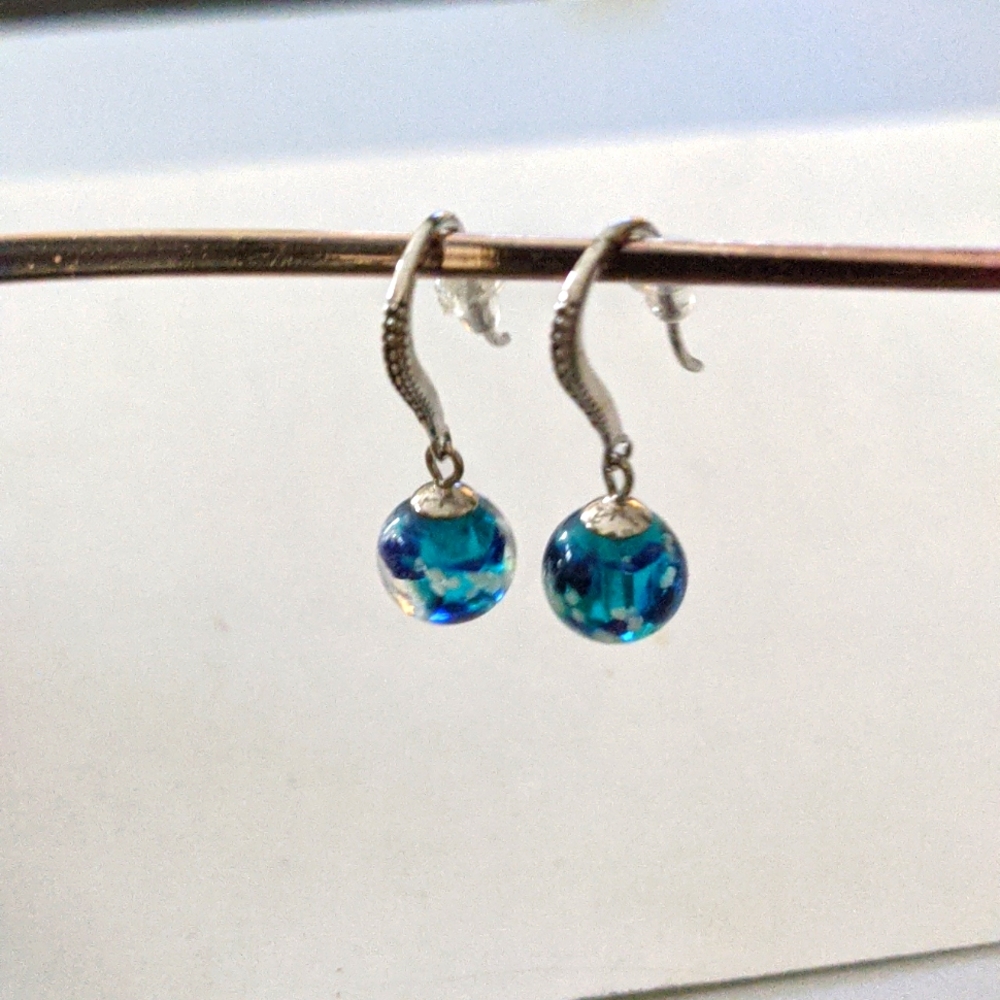 Nogu Into the Blue Firefly Earrings
